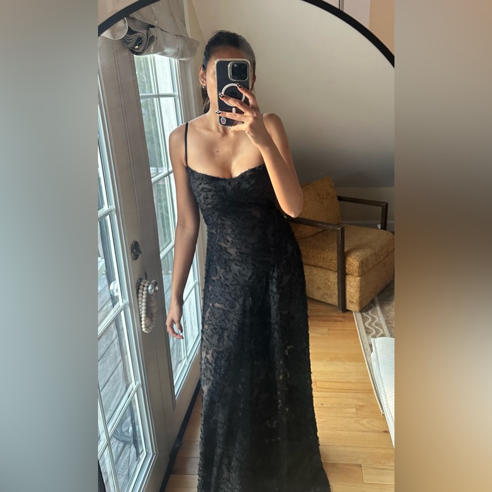 House of CB Black Seren Gown